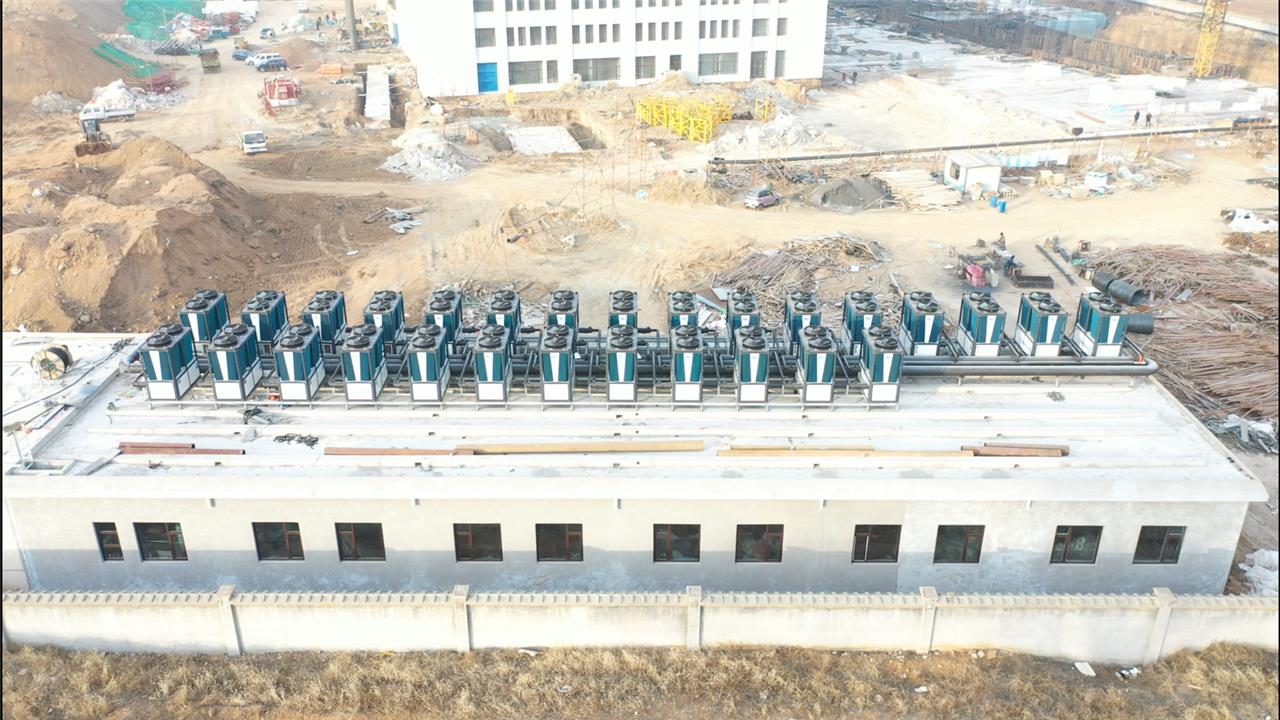 中科藍(lán)天：匠心鑄就綏中縣市民生醫(yī)院冷暖工程